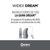 Widex DREAM  D-FS Instrucciones De Uso