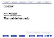 Denon AVR-X6200W Manual Del Usuario