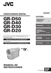 JVC GR-D50 Manual De Instrucciones