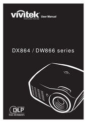 Vivitek DX864 Serie Manual De Instrucciones