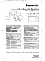 Panasonic NN-S348 Instrucciones De Operación