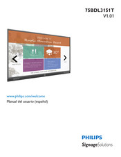 Philips 75BDL3151T Manual Del Usuario