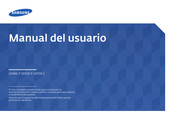 Samsung UD55E-S Manual Del Usuario