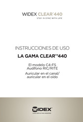 Widex CLEAR 440 Instrucciones De Uso