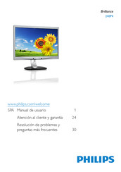 Philips Brilliance 240P4 Serie Manual De Usuario