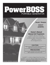 PowerBoss 030227 Instrucciones De Uso