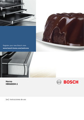 Bosch HBG655H 1 Serie Instrucciones De Uso