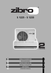 Zibro S 1225 Instrucciones De Uso