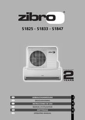 Zibro S1833 Instrucciones De Uso