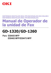 Oki GD-1320 Manual De Operador