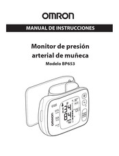 Omron BP653 Manual De Instrucciones