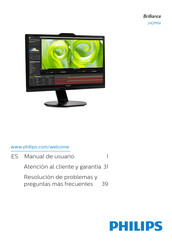 Philips Brilliance 242P6V Manual De Usuario