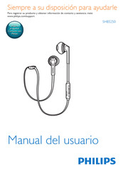 Philips SHB5250 Manual Del Usuario