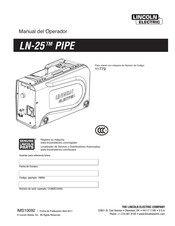 Lincoln Electric LN-25 Manual Del Operador