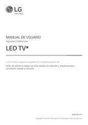 LG 75NANO97 Serie Manual De Usuario