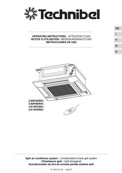 Technibel CA9FIB0R5I Serie Instrucciones De Uso