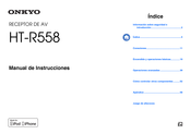 Onkyo HT-R558 Manual De Instrucciones