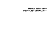 Epson PowerLite X15 Manual Del Usuario