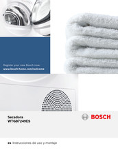 Sobretodo Cambiable aleación Bosch WTG87249ES Manuales | ManualsLib