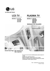 LG 50PC3D Manual De Usuario