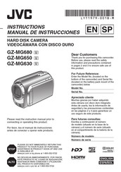 JVC GZ-MG630 Manual De Instrucciones