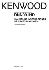 Kenwood DNN991HD Manual De Instrucciones