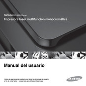 Samsung SCX-4500W Serie Manual Del Usuario