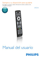 Philips SRP2018 Manual Del Usuario