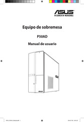 Asus P50AD Manual De Usuario