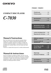 Onkyo C-7030 Manual De Instrucciones