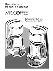 Mr Coffee PL Serie Manual De Usuario