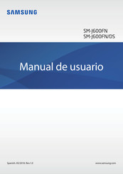 Samsung Galaxy J6 Manual De Usuario