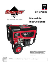 Smarter tools ST-GP9500 Manual De Instrucciones