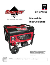 Smarter tools ST-GP4750EB Manual De Instrucciones