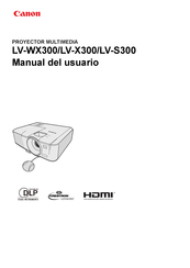 Canon LV-S300 Manual Del Usuario