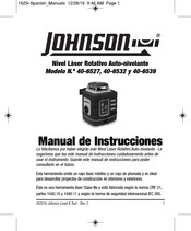 Johnson 40-6527 Manual De Instrucciones