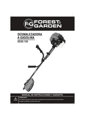 Forest garden DESG 743 Manual De Instrucciones