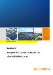 Sungrow SG110CX Manual Del Usuario