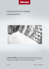 Miele 120 Serie Instrucciones De Manejo