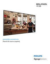 Philips BDL4765EL Manual Del Usuario