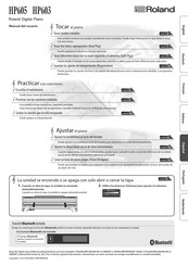 Roland HP603 Manual Del Usuario