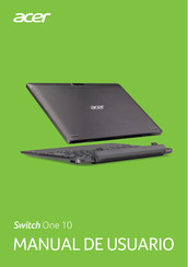 Acer Switch One 10 Manual De Usuario