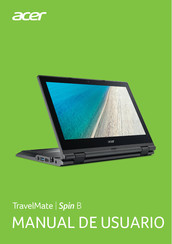 Acer TravelMate Spin B1 Manual De Usuario