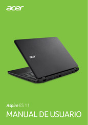 Acer Aspire ES 11 Manual De Usuario