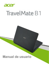 Acer TravelMate B1 Manual De Usuario