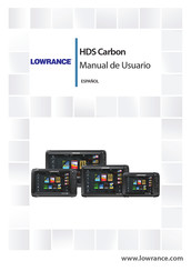 Lowrance HDS Carbon Serie Manual De Usuario