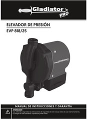 Gladiator PRO EVP 818/25 Manual De Instrucciones