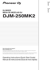 PIONEER DJ DJM-250MK2 Manual De Instrucciones