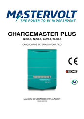 Mastervolt CHARGEMASTER PLUS 24/20-3 Manual De Usuario E Instalacion