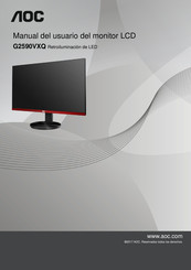 AOC G2590VXQ Manual Del Usuario